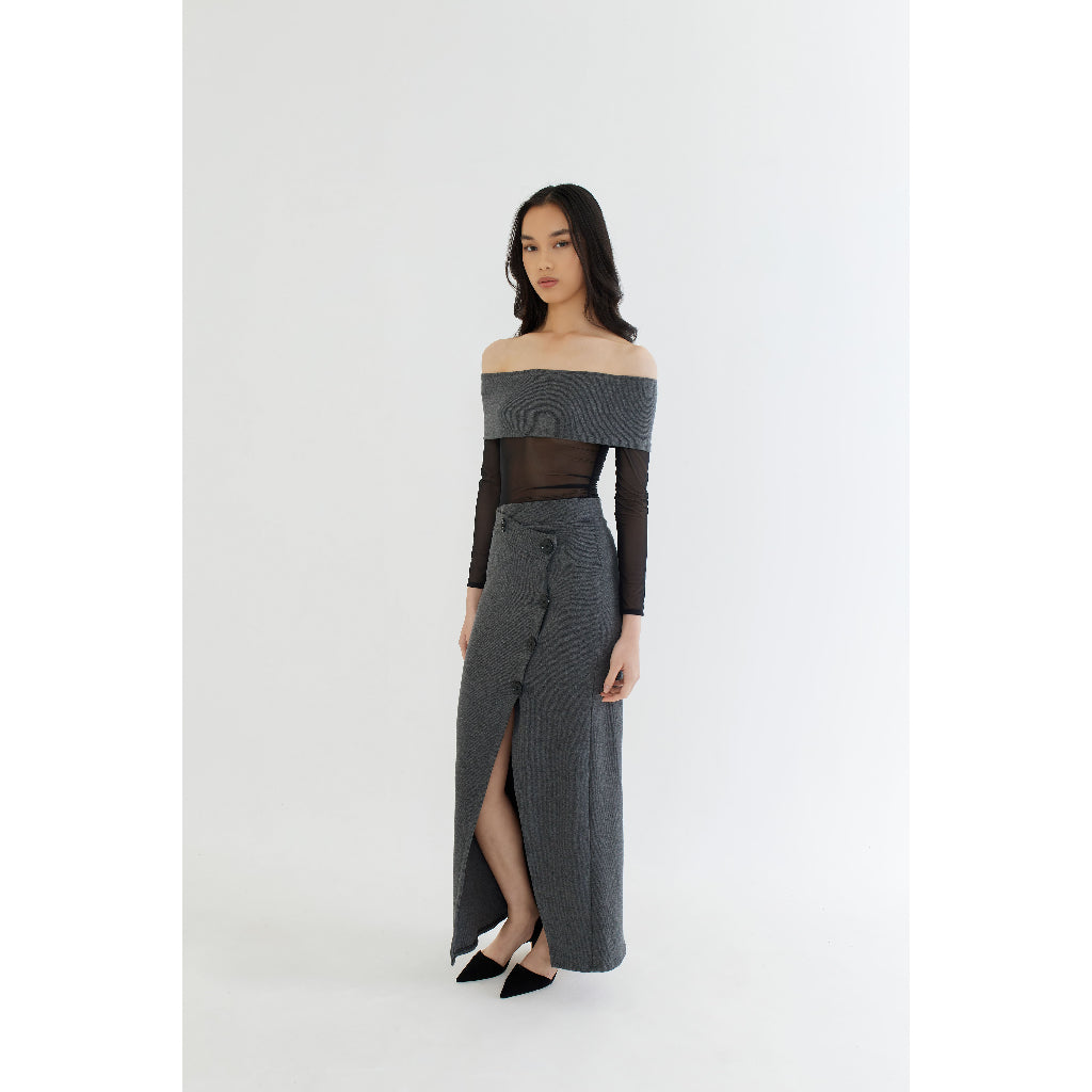 Haut à épaules dénudées Teiya