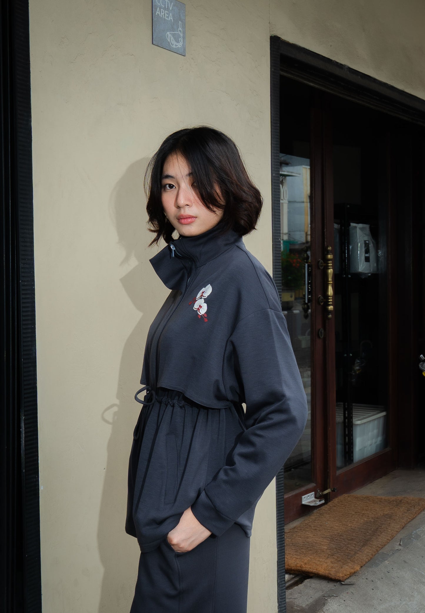NONAETAL TIMBER JACKET LONG SLEEVE BLACK