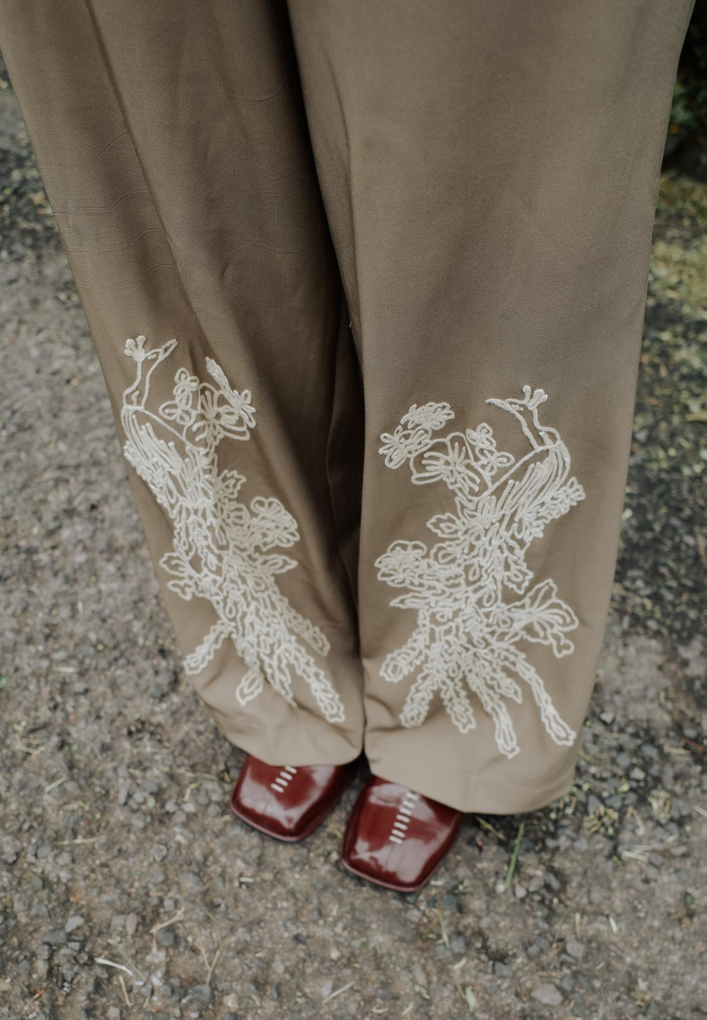 NONAETAL HIBISCUS PANTS ESPRESSO