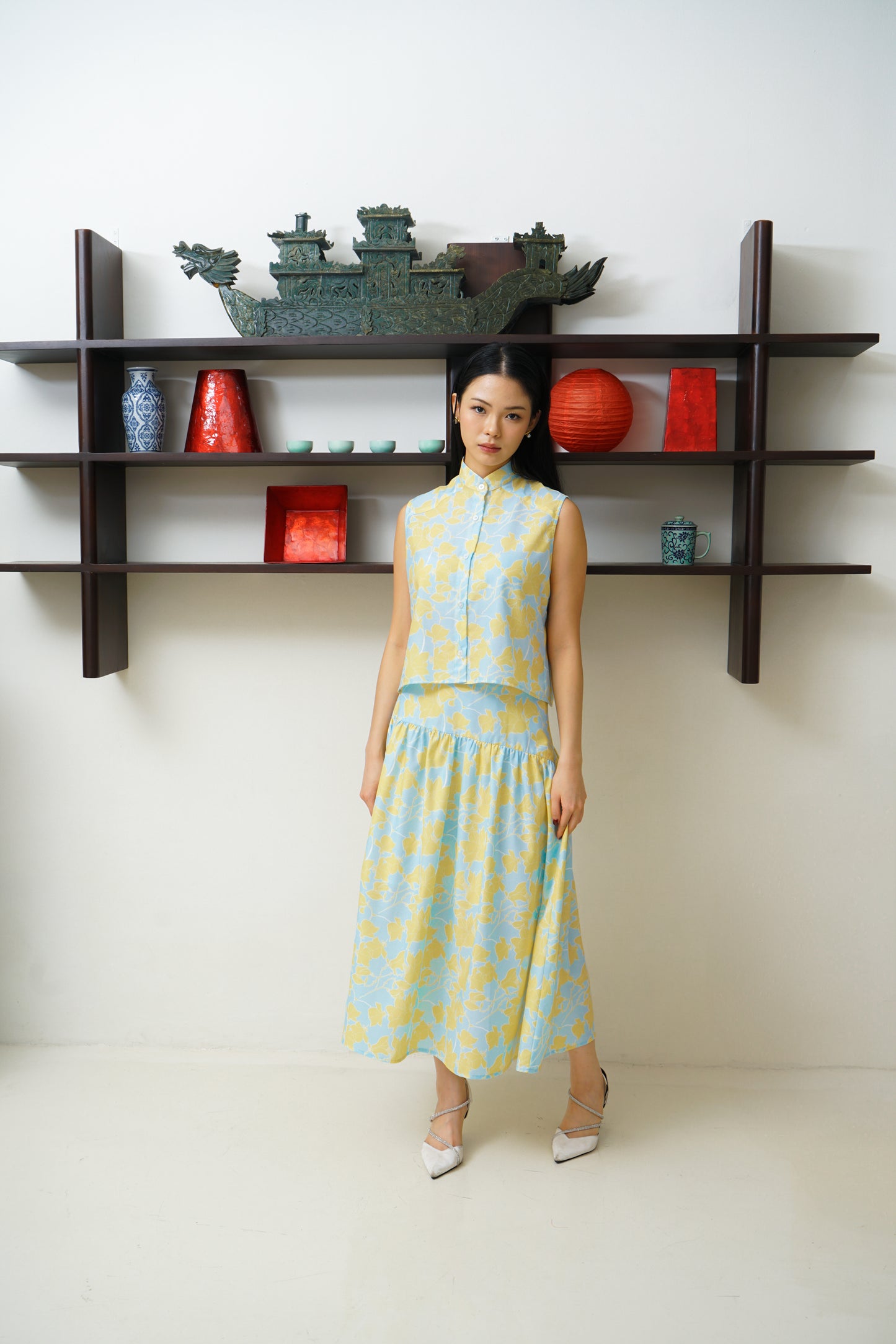 XIA SKIRT LIGHT BLUE (PRE-ORDER)