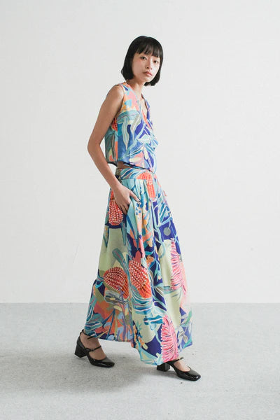 Bonito Skirt in Spring Persian Blue