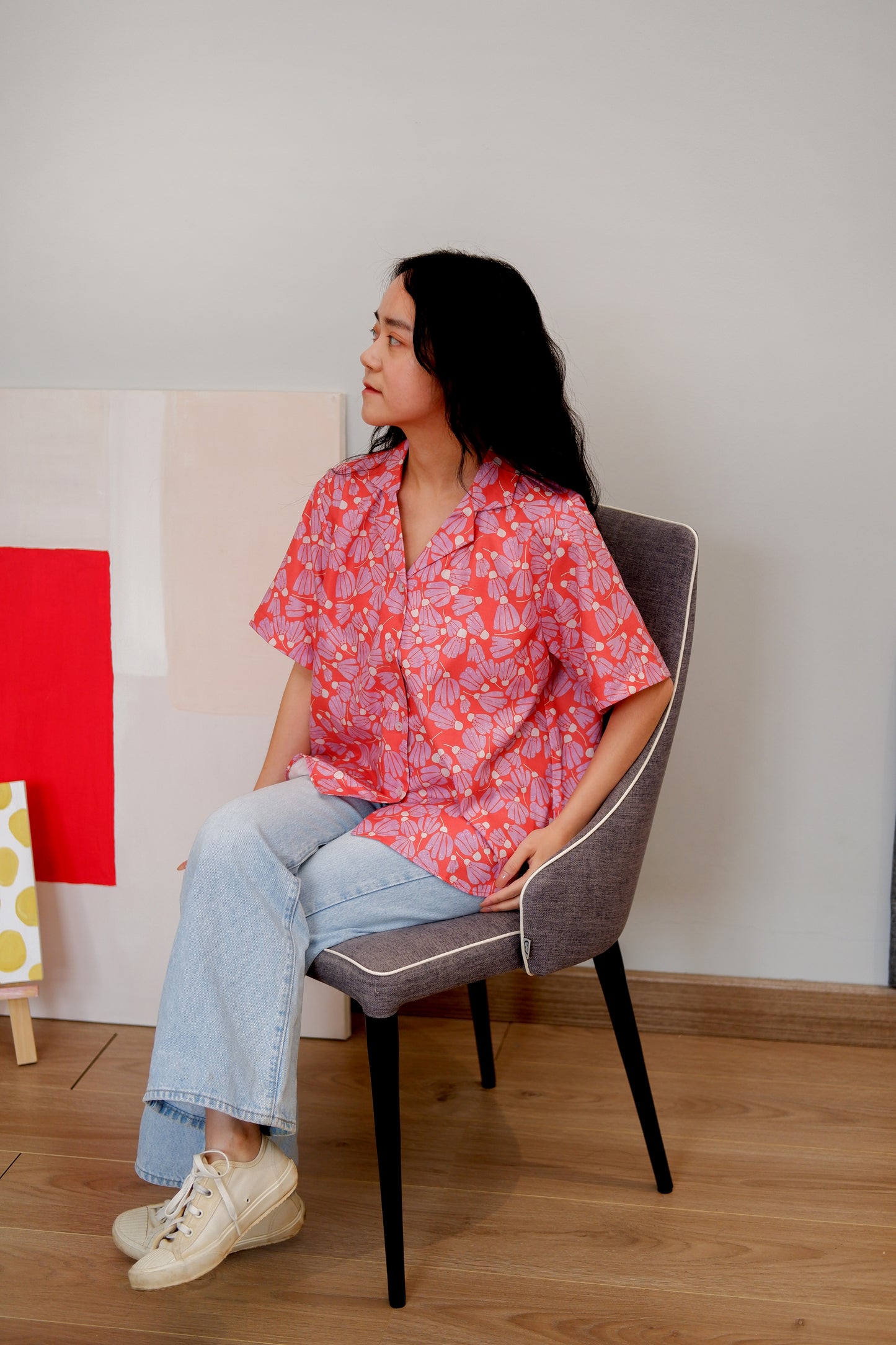 Ayame 衬衫连衣裙