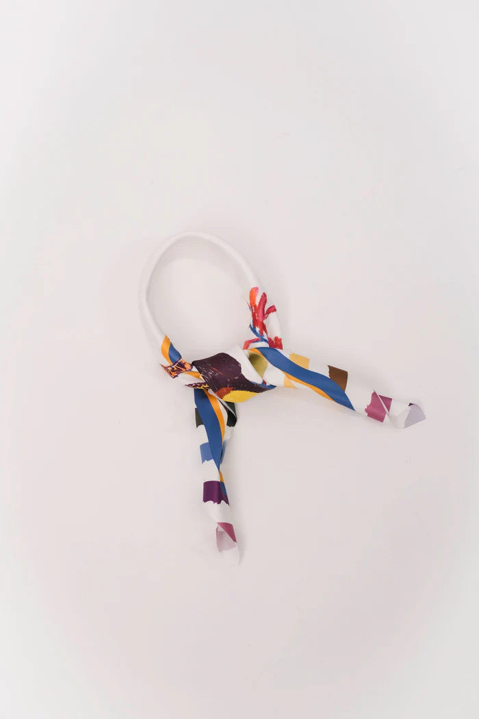 MATISSE SCARF IN BONE WHITE