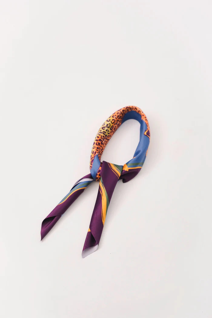 MATISSE SCARF IN PLUM