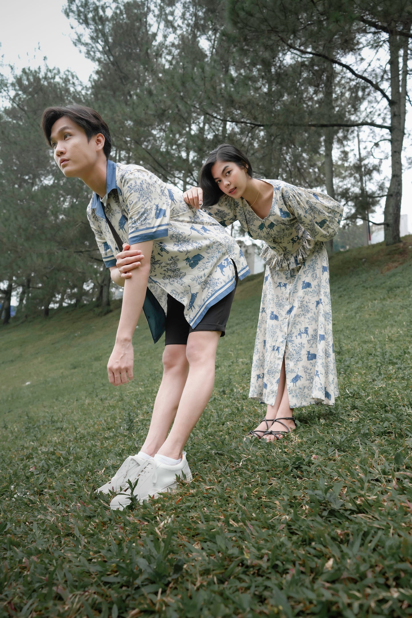 Jupe boutonnée La Laitière