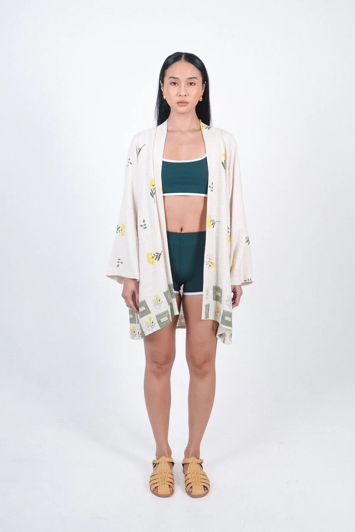 ASELA KIMONO IN MARIGOLD