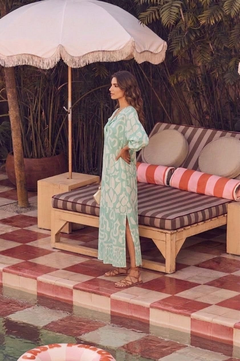 MARISELA DRESS MIRAGE GREEN