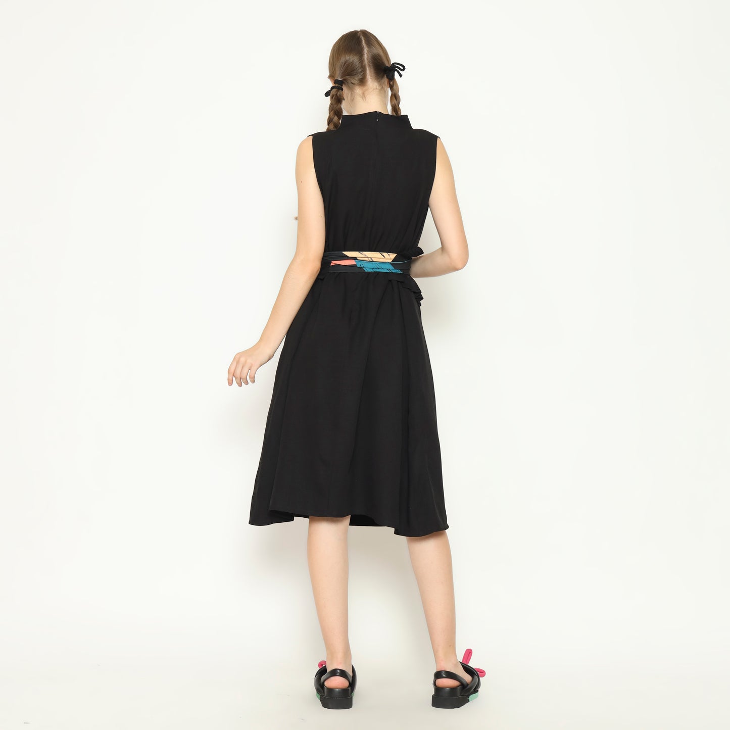 Juliet Dress Black & Obi