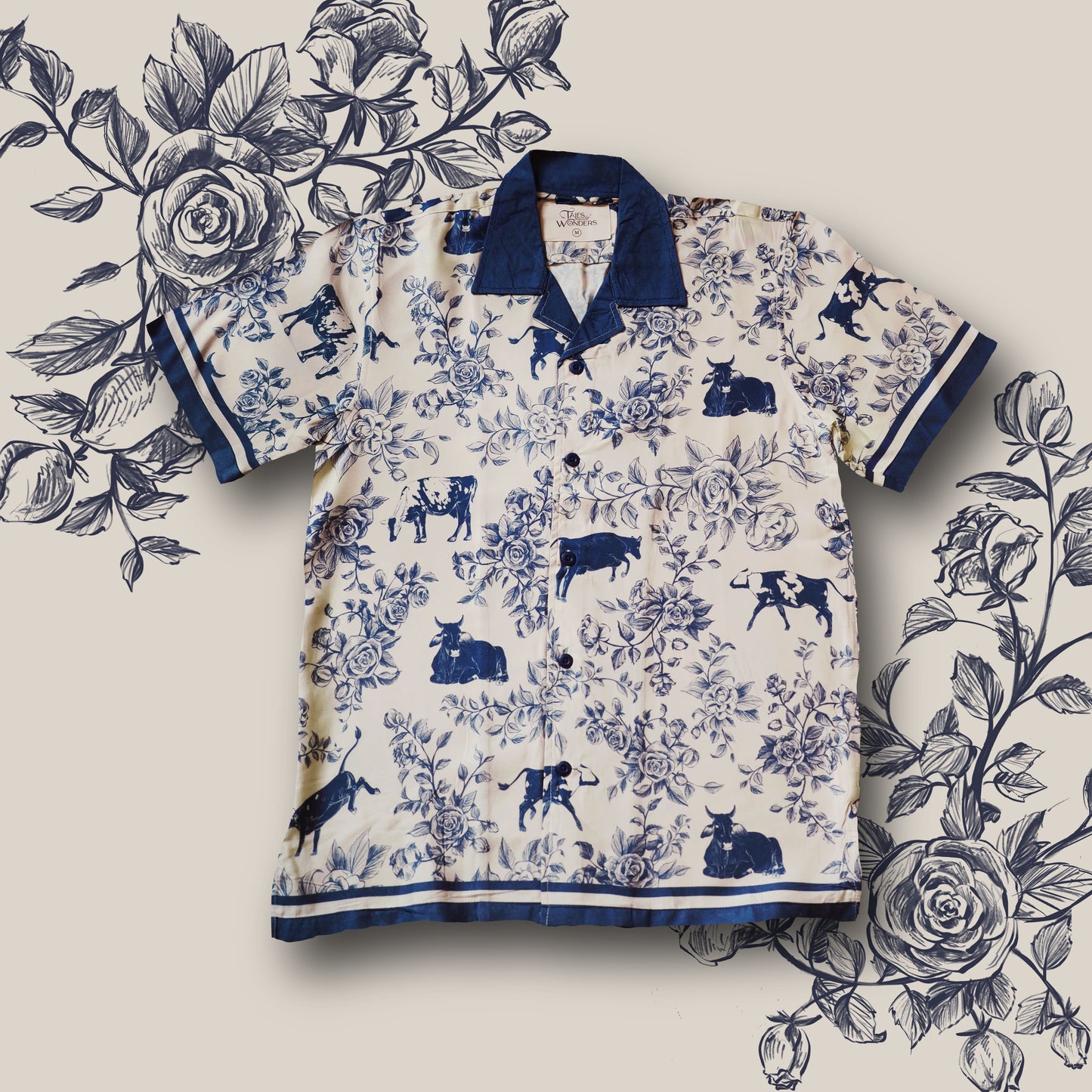 Chemise de bowling La Laitière