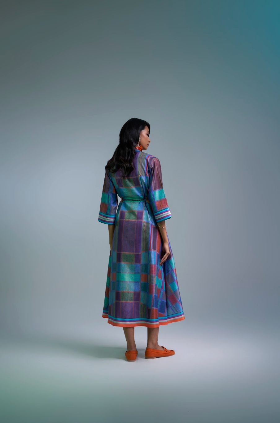 PURANA X SUTJIPTOADI - WRAP DRESS COSMIC