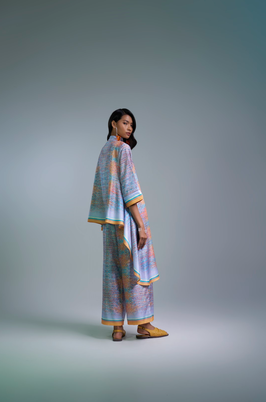 PURANA X SUTJIPTOADI - MULTISTYLE DRAPED TOP LUMINANCE