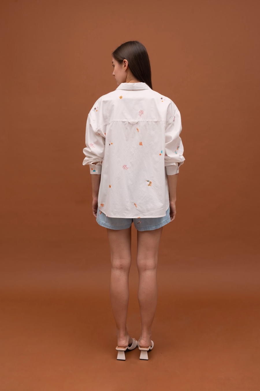 JUDITH SKORT LIGHT DENIM BLUE