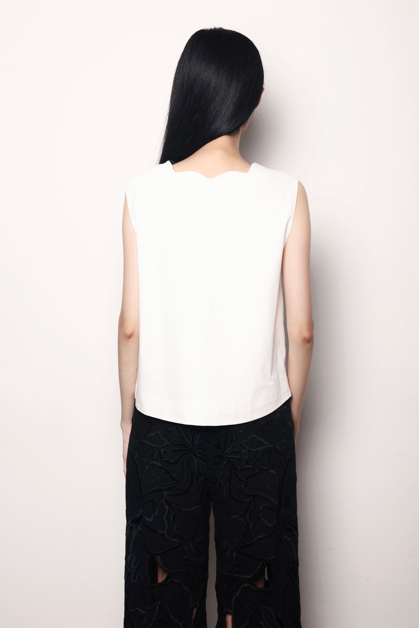 Haut Kiko blanc Suedeson