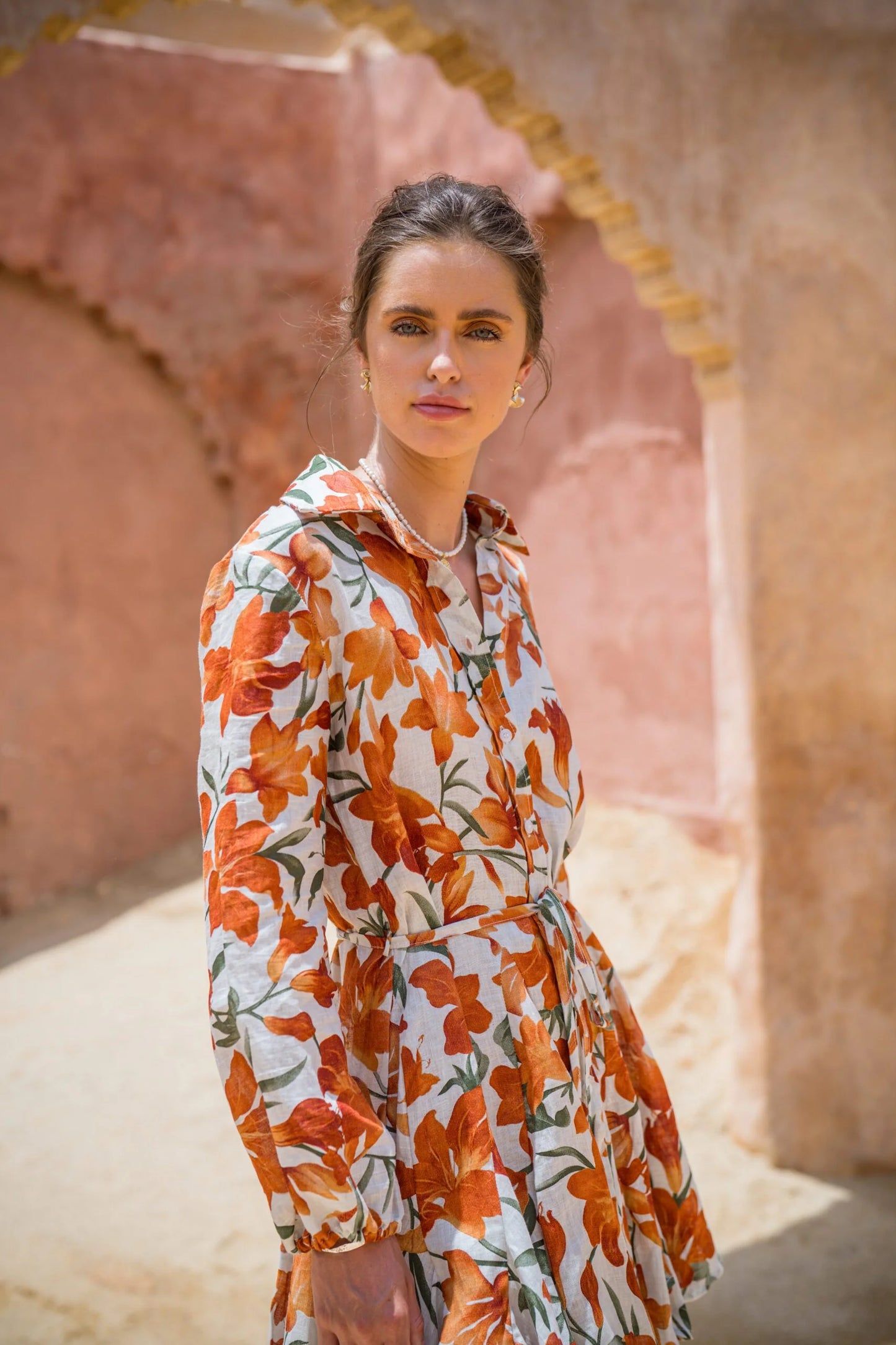 VANIA DRESS - LILY FLOWERIE