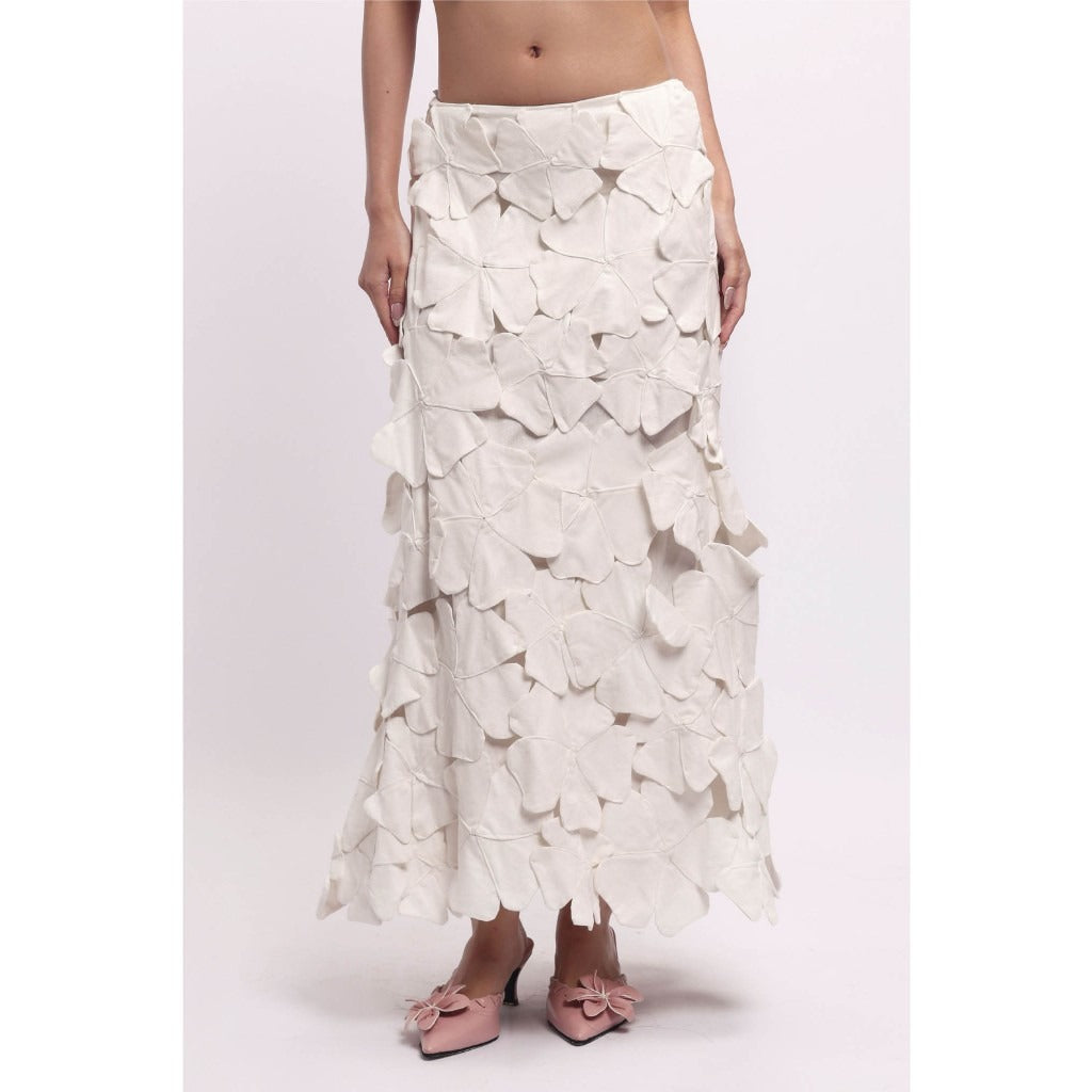 SUEDESON PETAL POISE SKIRT