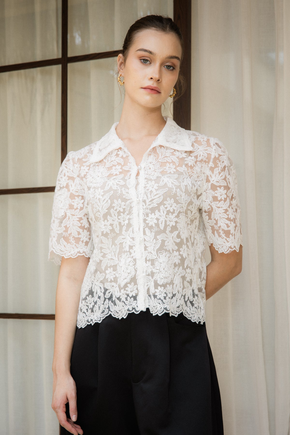 REA BLOUSE WHITE