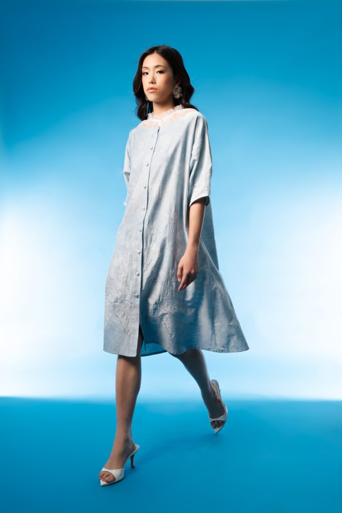 ASTRID DRESS IN BLUE