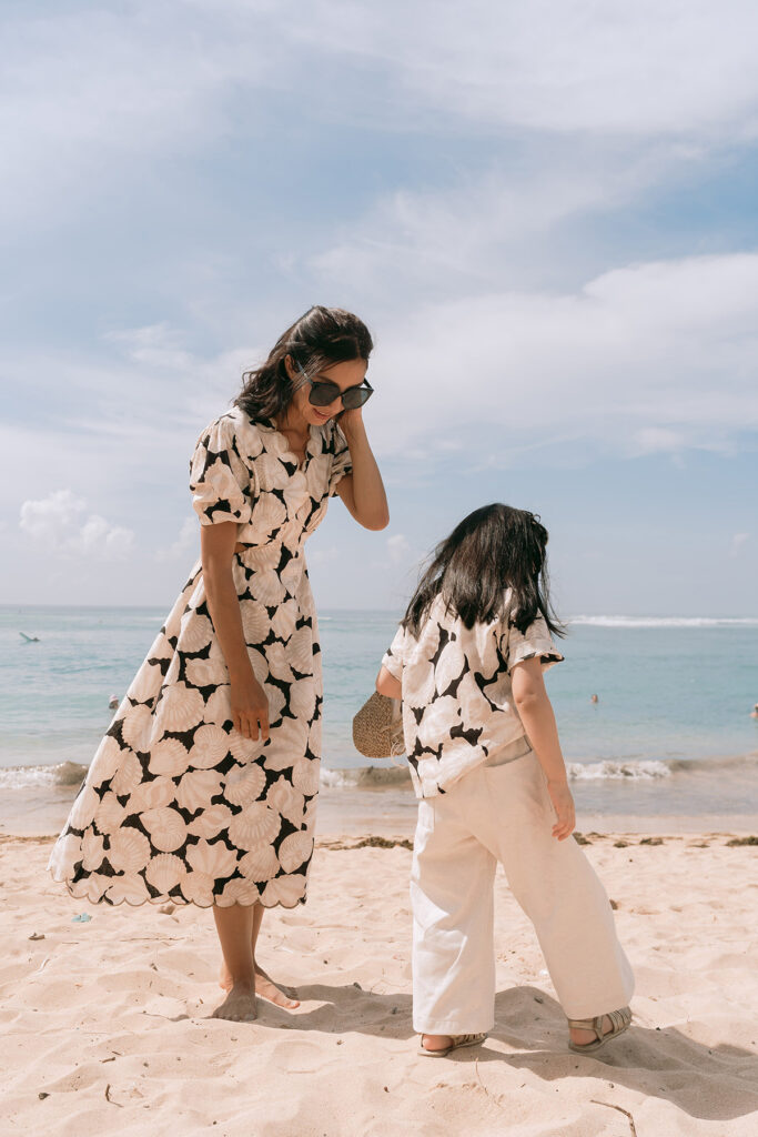 Shelly Dress Brown Shell