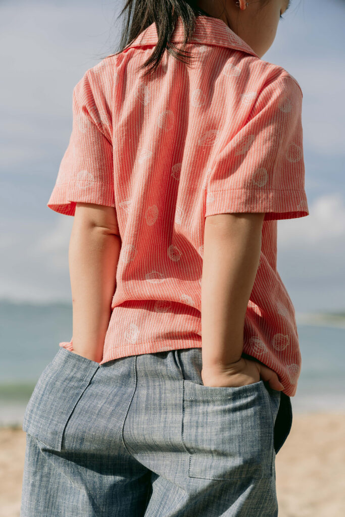 Chemise Lee Petite Red Shell