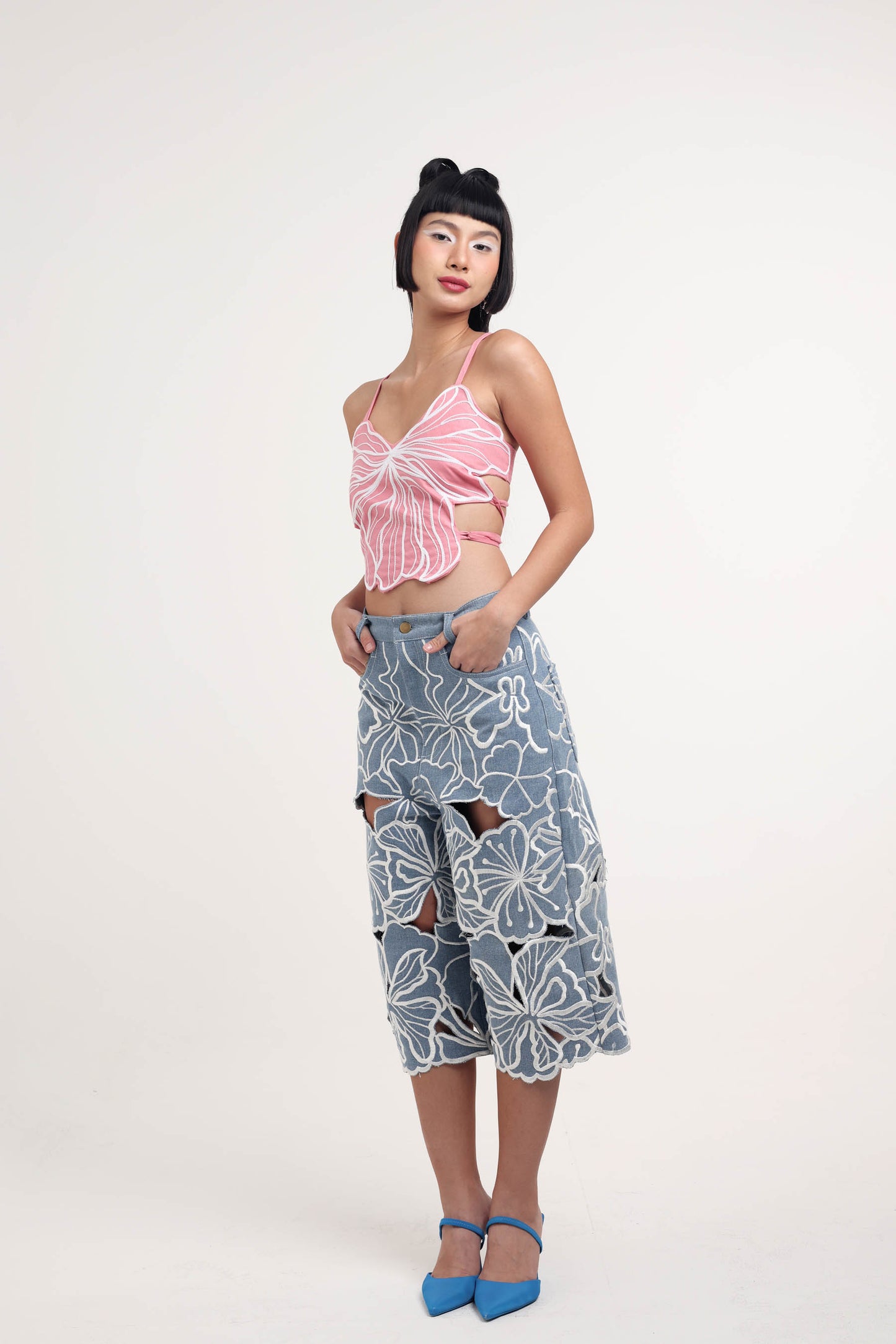 Suedeson Jorts Denim Pants