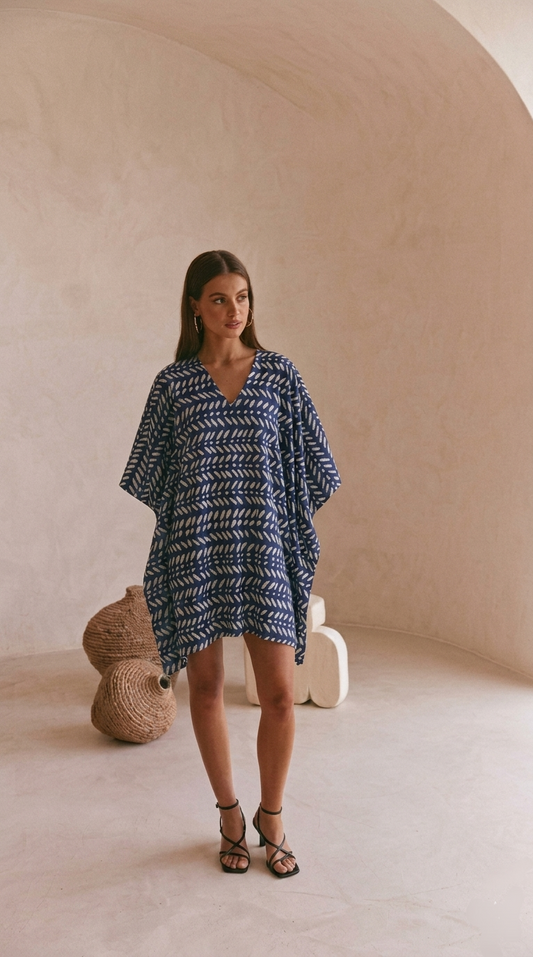 RIVKA TUNIC MIMOSA NAVY