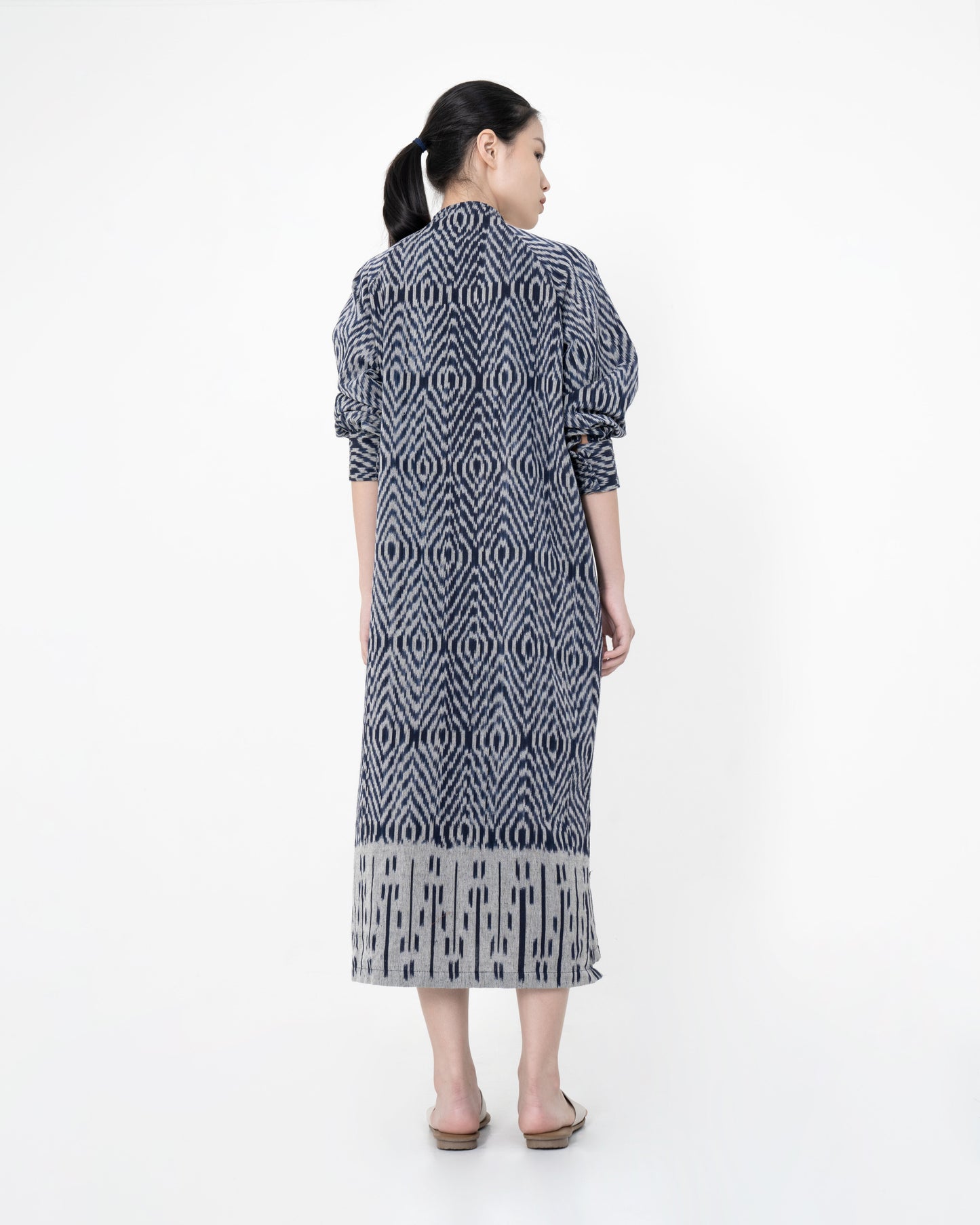 Blue Jiao Tenun Dress