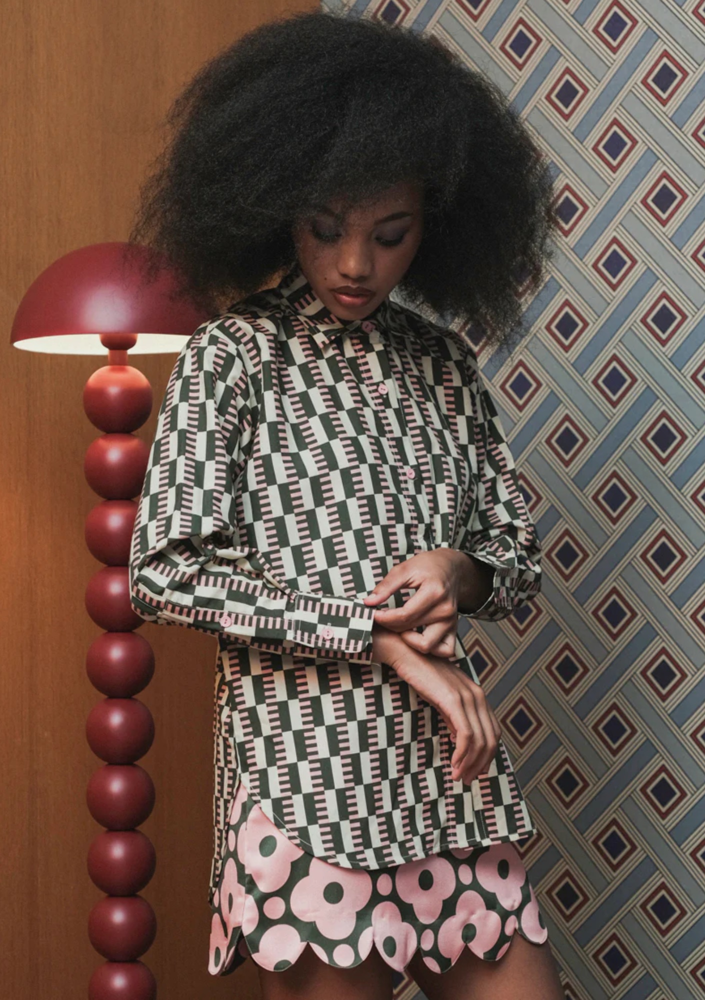 MANHATTAN SHIRT PINK PINE