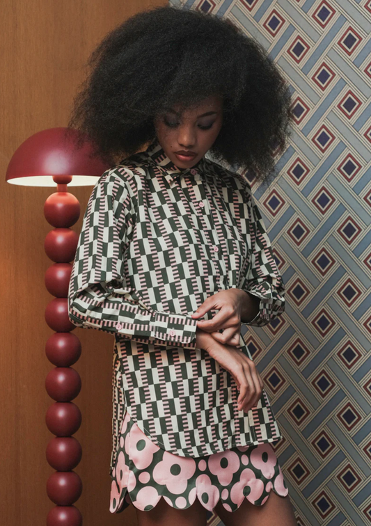 MANHATTAN SHIRT PINK PINE