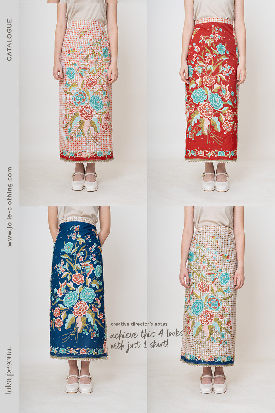 Natya Reversible Wrap Skirt