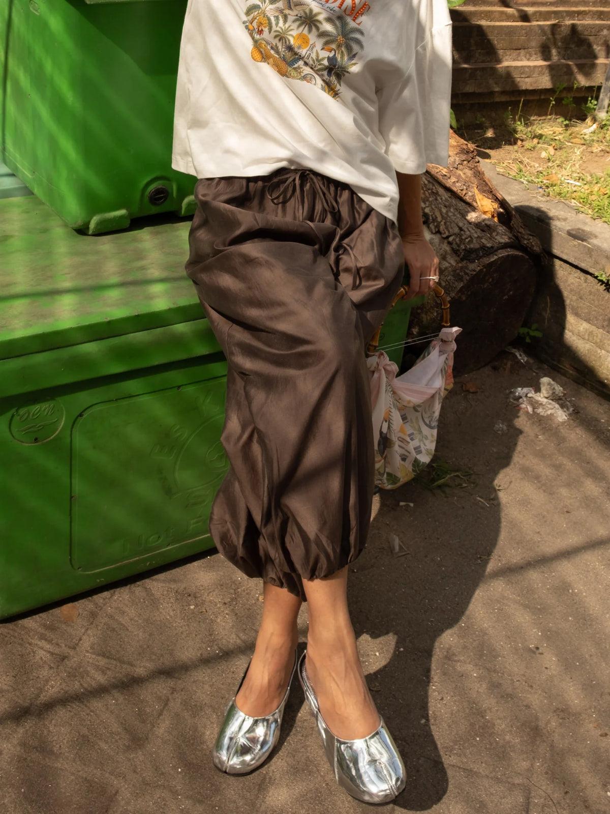SHIRR PANTS