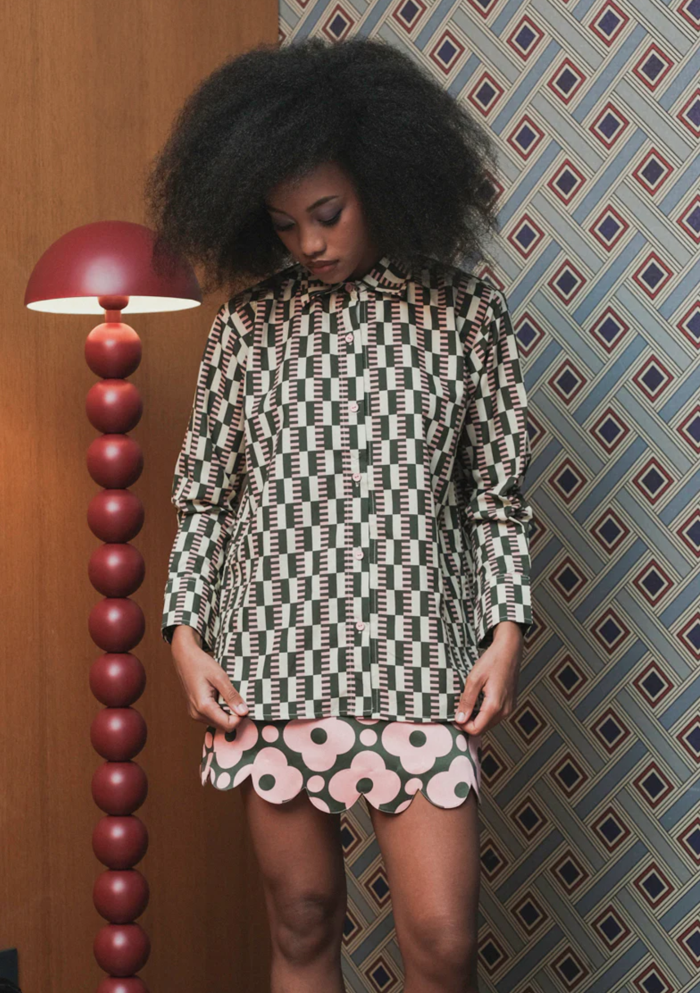 MANHATTAN SHIRT PINK PINE
