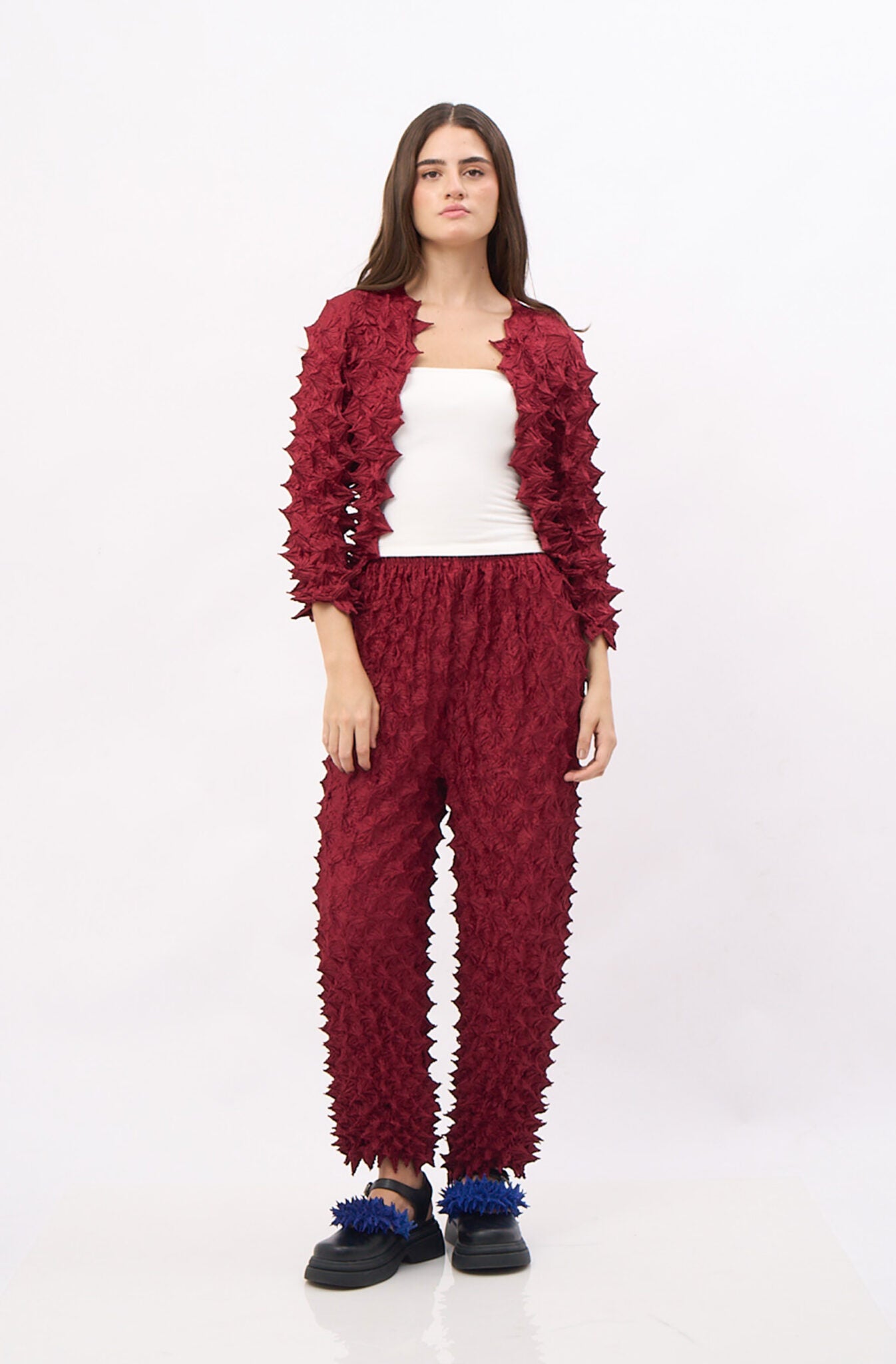 FUGU VELVET LONG PANTS