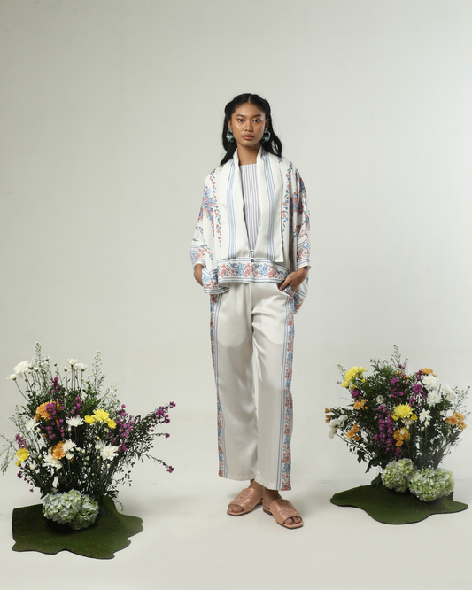 GARDENIA OUTER TOP OFF-WHITE