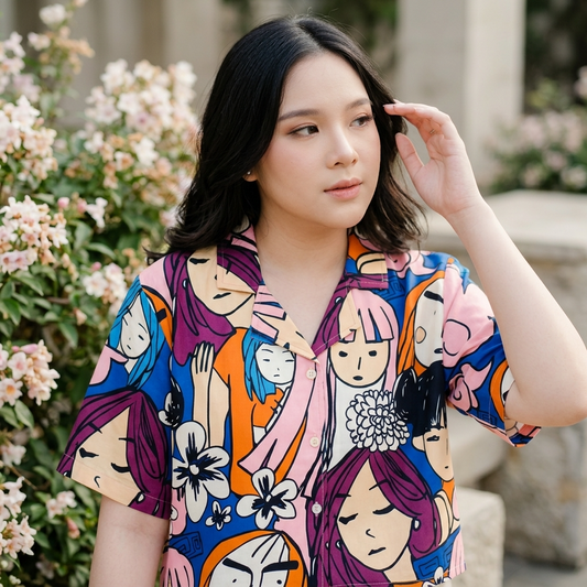 Leora 喇叭裙