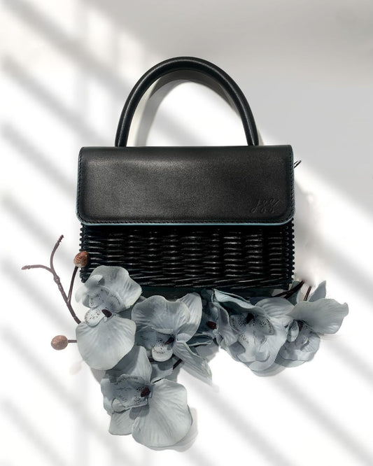 MARGIE BLACK ON BLACK BLUE