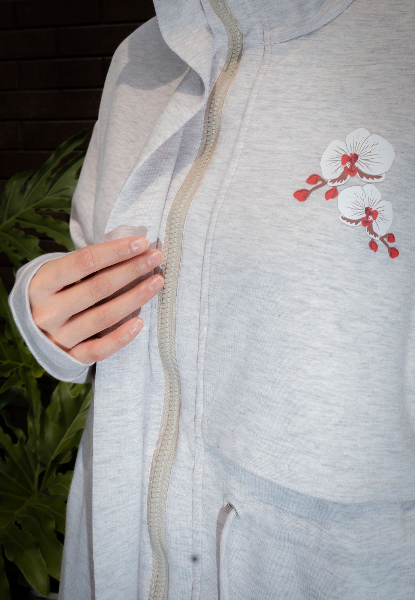 NONAETAL TIMBER JACKET LONG SLEEVE MISTY ROSE