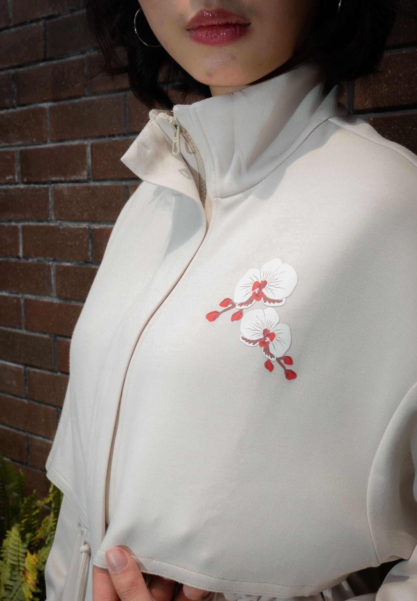 NONAETAL TIMBER JACKET LONG SLEEVE CREAM