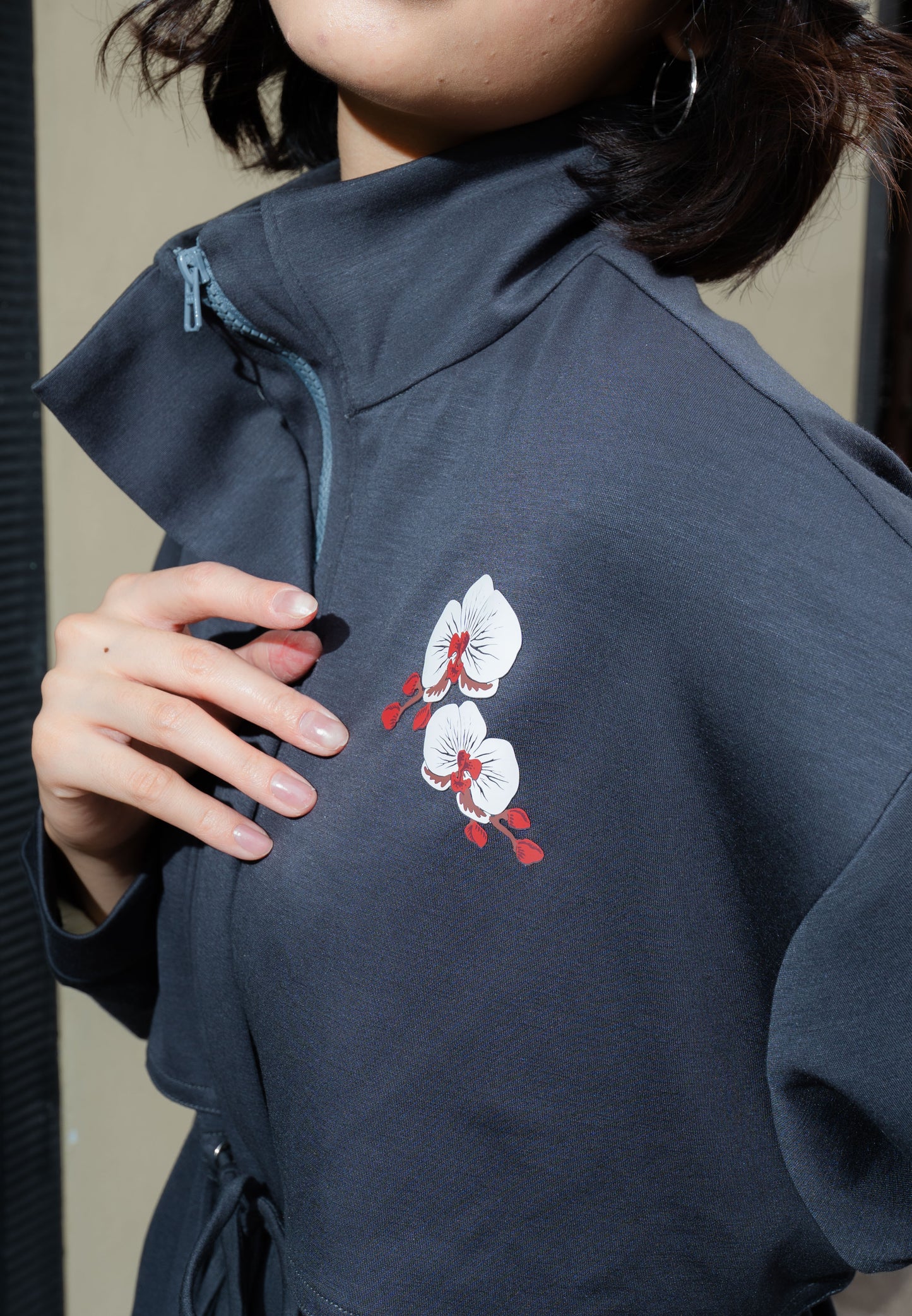 NONAETAL TIMBER JACKET LONG SLEEVE BLACK