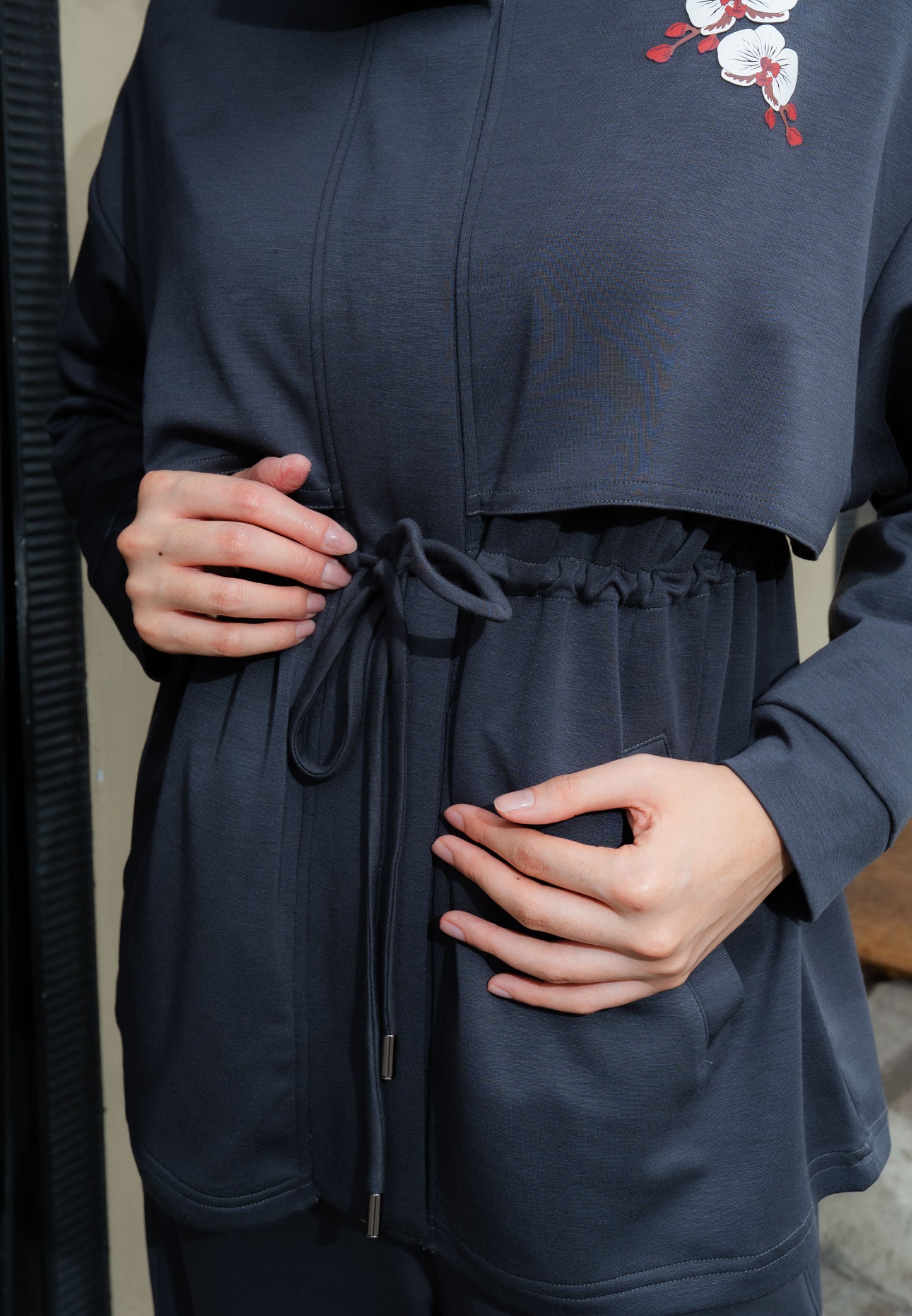 NONAETAL TIMBER JACKET LONG SLEEVE BLACK