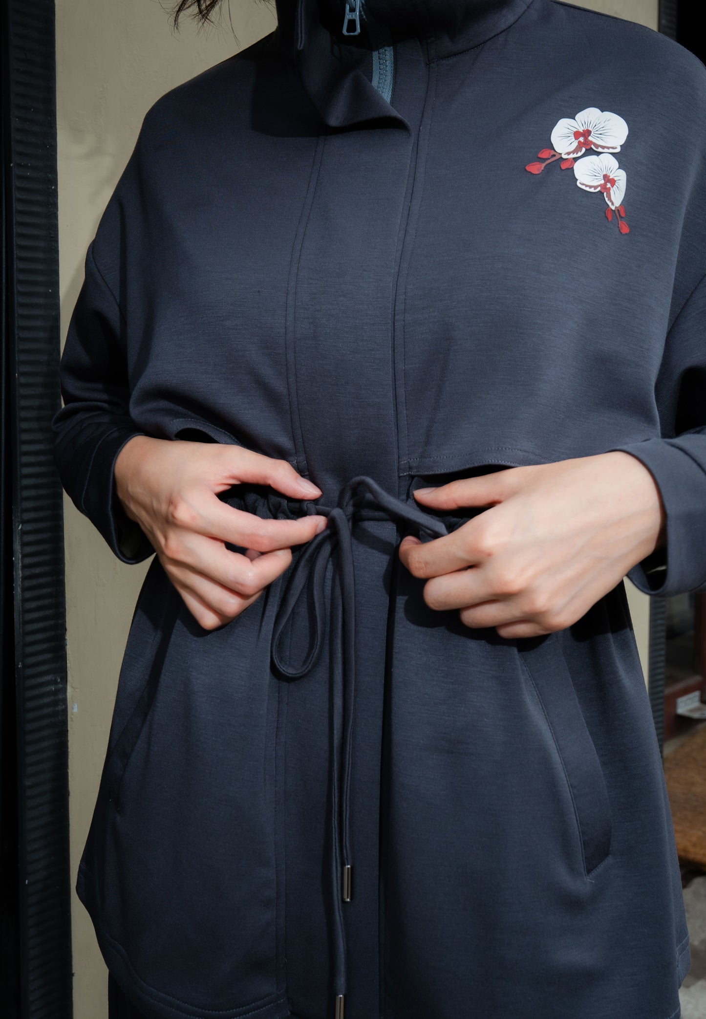 NONAETAL TIMBER JACKET LONG SLEEVE BLACK