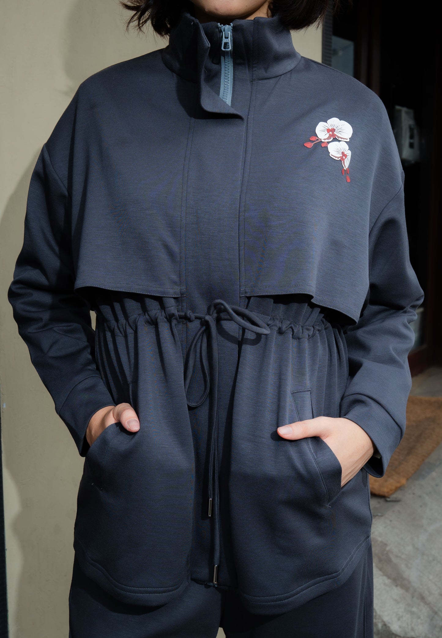 NONAETAL TIMBER JACKET LONG SLEEVE BLACK