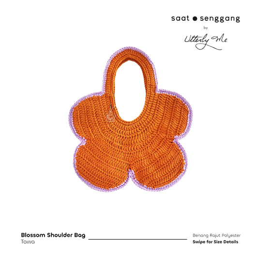 BLOSSOM SHOULDER BAG - TAWA (PRE-ORDER)