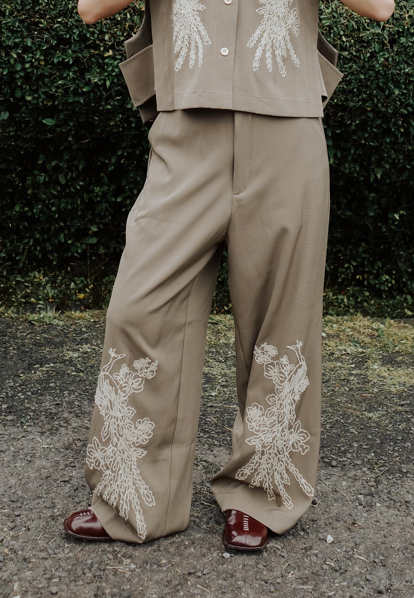 NONAETAL HIBISCUS PANTS ESPRESSO