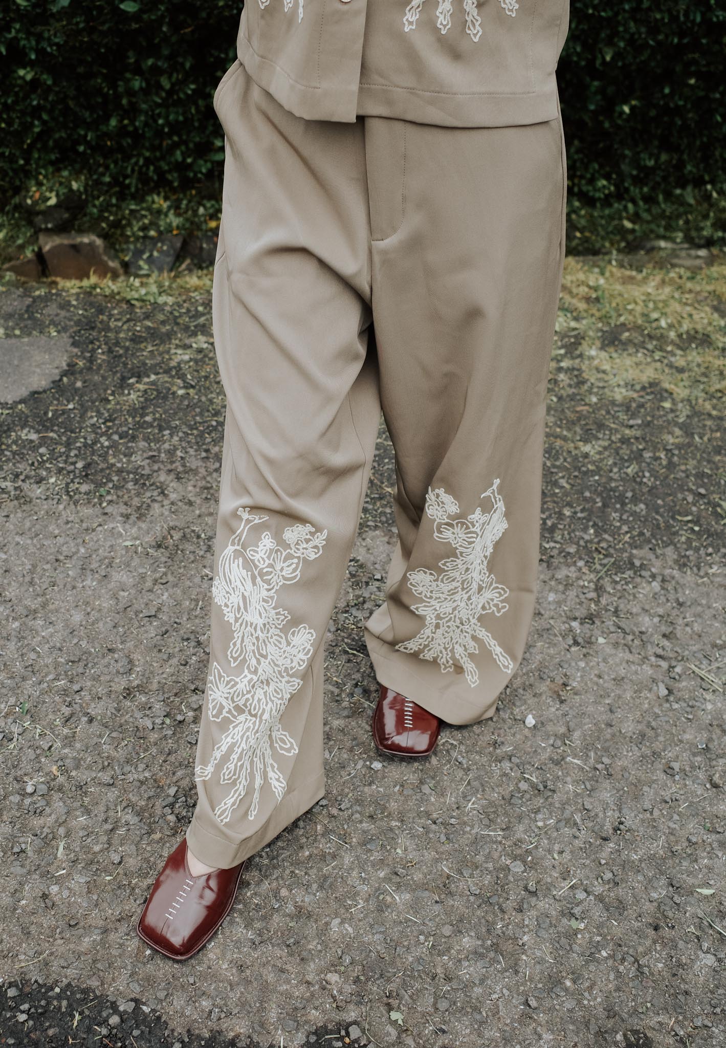NONAETAL HIBISCUS PANTS ESPRESSO