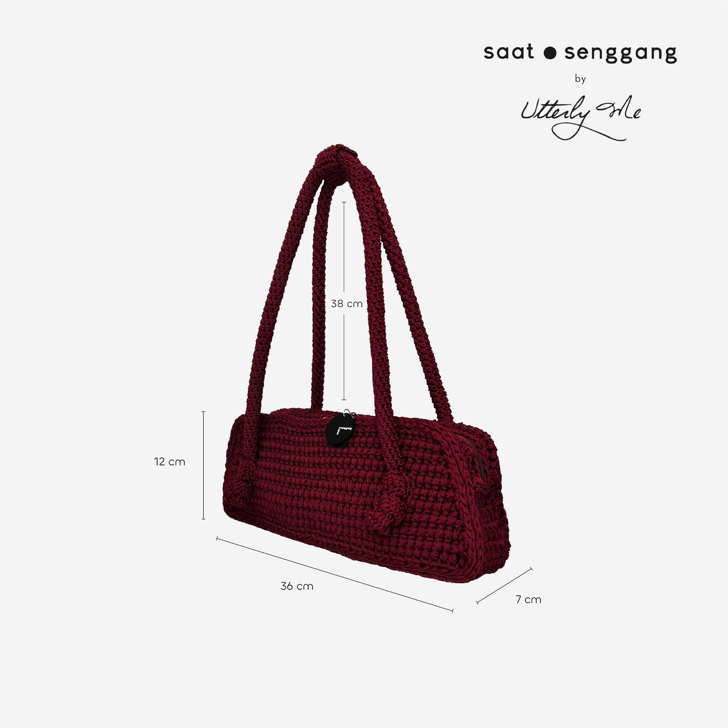 COLLECTION 08:00 - RED WINE LONG PURSE (PRE-ORDER)