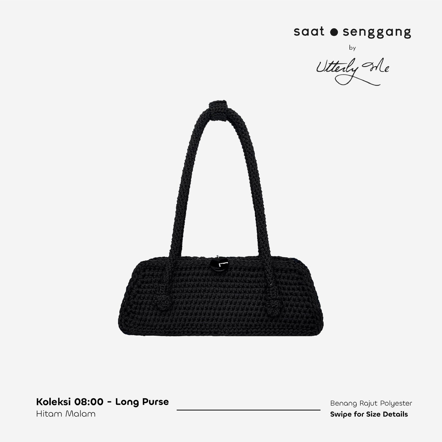 COLLECTION 08:00 - HITAM MALAM LONG PURSE