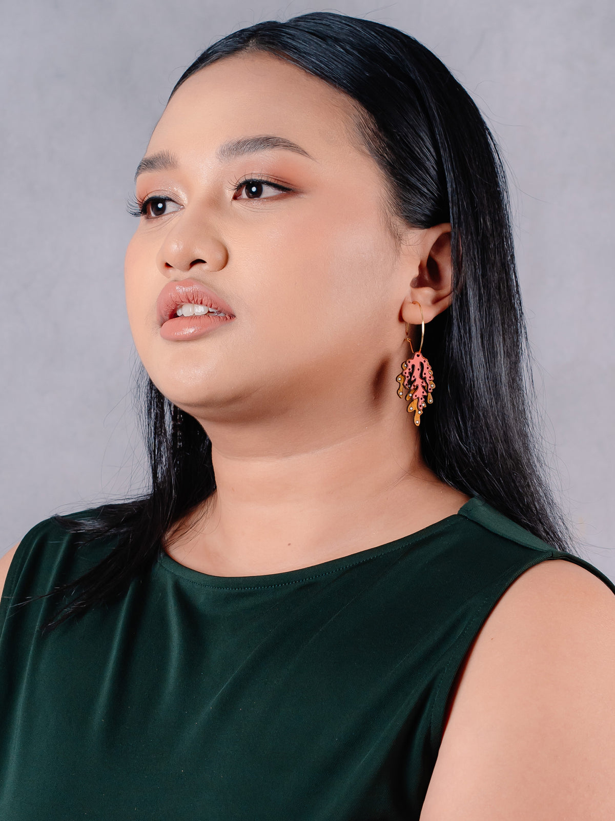 CORAL EARRINGS
