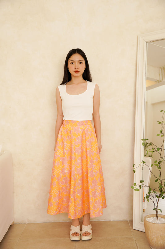 PEACH BLUSH SKIRT