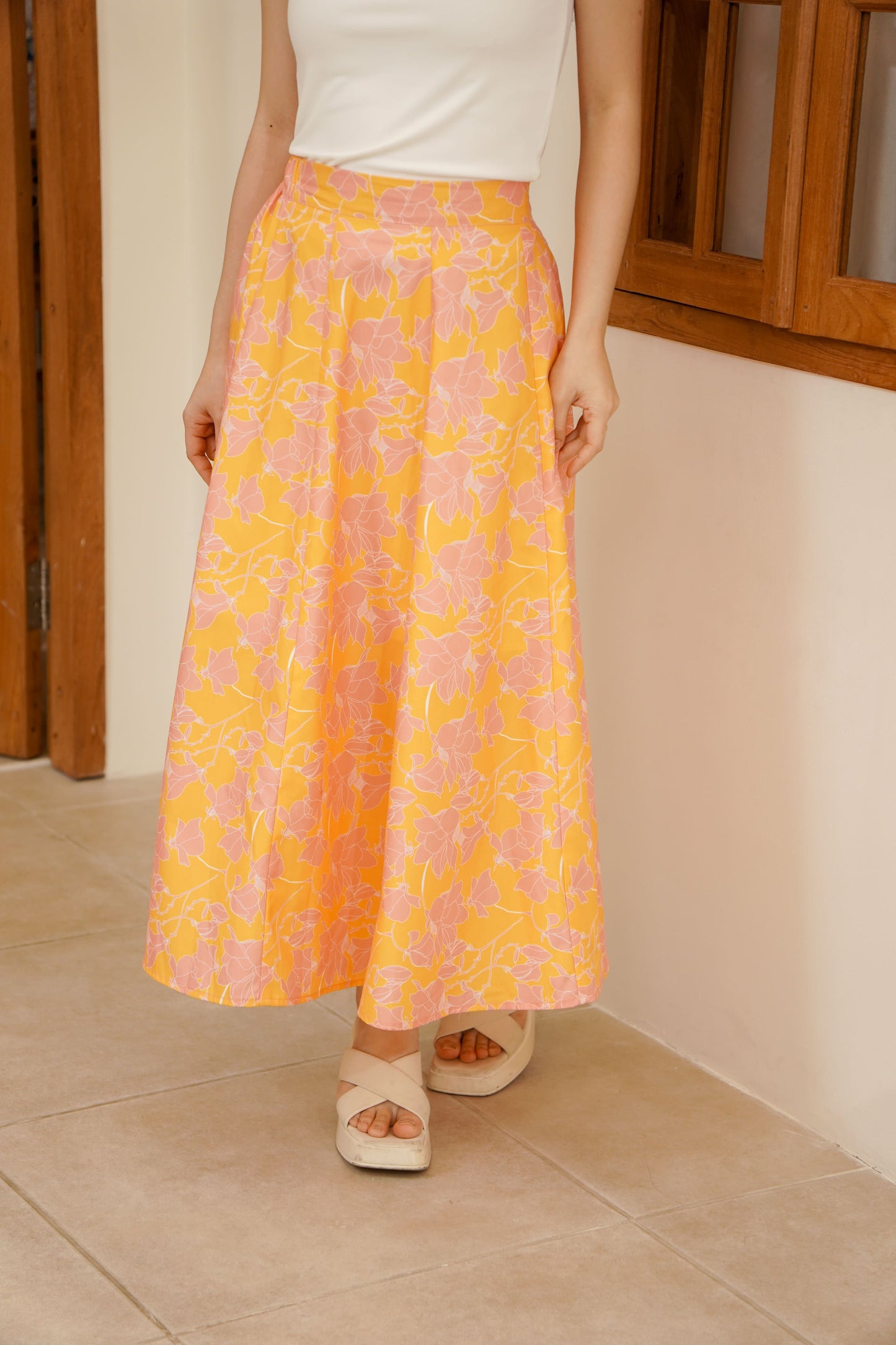 PEACH BLUSH SKIRT
