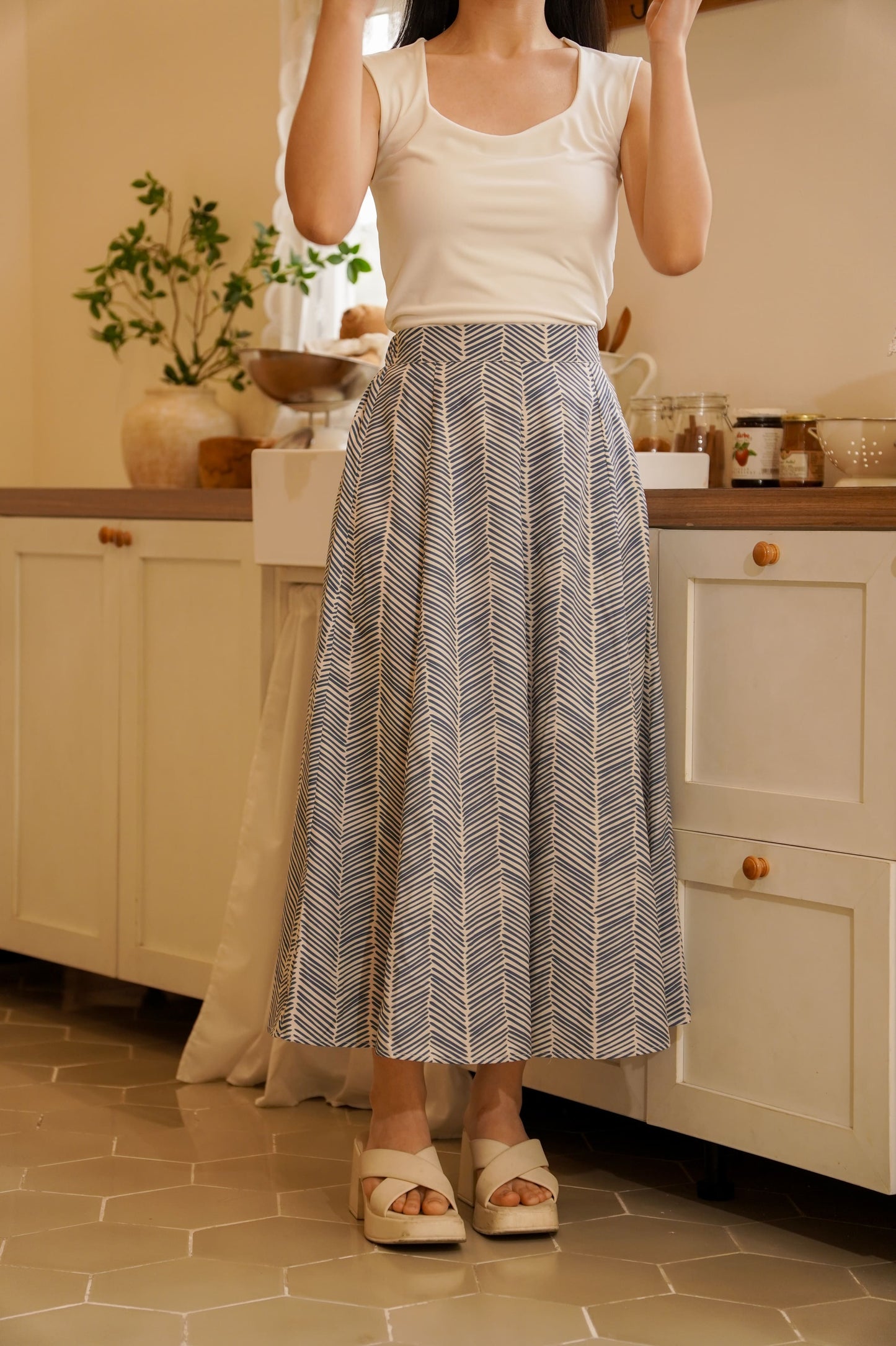 OCEAN WAVE SKIRT
